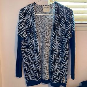 abercrombie open cardigan